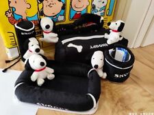 Usado, Novo Peanuts Snoopy 5 peças copo de acessórios de carro, caixa de tecido, suporte diversos, capa de engrenagem comprar usado  Enviando para Brazil
