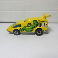 Used, OLD DIECAST HOT WHEELS BLACKWALL THE INCREDIBLE HULK 1 LARGE BACK WINDOW HK for sale  Shipping to South Africa