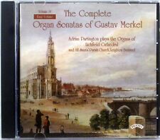 Usado, Sonatas de órgão PRIORY Gustav Merkel PARTINGTON (CD, 2000, Reino Unido) PRCD-549 QUASE PERFEITO comprar usado  Enviando para Brazil