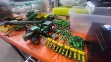 Used, LOT of  John Deere 1/64 tractors and farm agriculture accessories- ERTL for sale  Cedar Rapids
