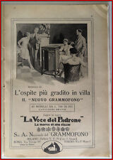 Pubblicità epoca grammofono usato  Biella