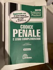 Codice penale procedura usato  Pistoia