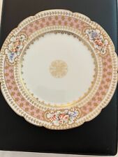 Antique Limoges France Handpainted Pink ROSE Plate Gold Gilt 8 1/4" GDA Haviland for sale  Shipping to Canada