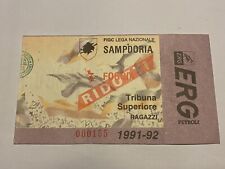 Sampdoria foggia 1991 usato  Monte San Pietro