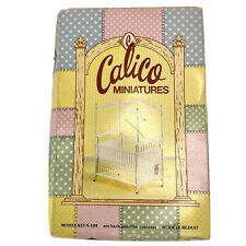 Vtg Calico Miniatures CANOPY CRIB Dollhouse Furniture MODEL KIT New in Box for sale  Brea