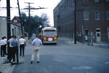 Usado, Milwaukee & Suburban Transit Marmon Trolleybus Kodachrome original Kodak Slide comprar usado  Enviando para Brazil