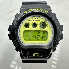 Cronógrafo alarma Casio G Shock DW-6900CS verde ácido/negro brillante - BATERÍA NUEVA segunda mano  Embacar hacia Argentina