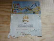 Usado, étiquette vin chateau Mouton Rothschild 1981 original wine label Arman comprar usado  Enviando para Brazil