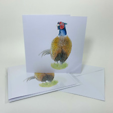Pheasant greeting card for sale  BRIDGNORTH