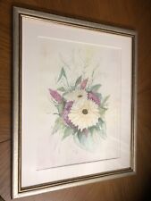 Aquarell gemälde blumen gebraucht kaufen  Wassenberg