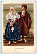 Postcards poland folk for sale  LLANFAIRFECHAN