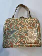 Vintage Murray Kruger 1960s Paisley Leather Purse Box Handbag Coin Pouch for sale  Shipping to South Africa