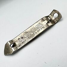 Lucky Lager Beer Aged for Flavor Can and Bar Beer Bottle Opener Collectible for sale  Shipping to Canada