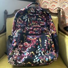 Mochila essencial campus VERA BRADLEY "MIDNIGHT WILDFLOWERS" ~ Excelente estado usado, usado comprar usado  Enviando para Brazil