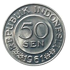 Indonesia 50 sen usato  Aosta
