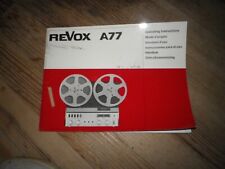 Revox a77 magnétophone d'occasion  Gardanne