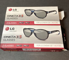 LG Cinema 3D Glasses AG-F310 4 Pairs for sale  Shipping to South Africa