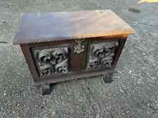 large chest wooden solid for sale  ENFIELD