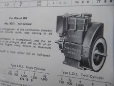 Lister engines advert for sale  ABERYSTWYTH