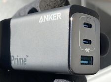 Anker Prime 100W USB C Wall Charger 3-Port GaN Power Adapter for iPhone 14/Mac, used for sale  Shipping to South Africa