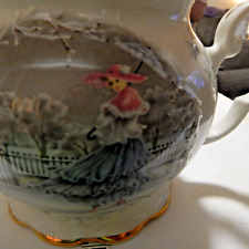 Staffordshire teapot crown for sale  Danville