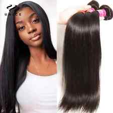 Peruvian Straight Hair Bundles Natural Color Human Hair Extensions 1/3/4 Bundles, used for sale  Shipping to South Africa
