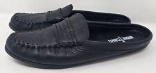 Minnetonka Women's Leather Kate Mules-Black Size 9 for sale  Shipping to South Africa