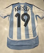 Camiseta masculina Lionel Messi Argentina 2006 - 2007 oficial Adidas Home P pequena comprar usado  Enviando para Brazil