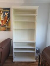 Tall white bookcase for sale  CRAMLINGTON