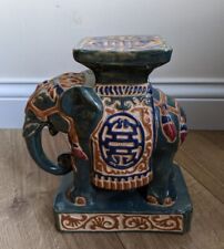 Elephant ceramic decor for sale  Pineville