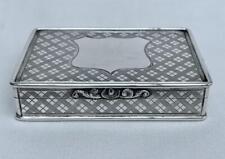 solid silver snuff box for sale  FELIXSTOWE