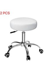 2PCS Hydraulic Tattoo Salon Massage Adjustable Facial Spa Beauty Rolling Chair for sale  Shipping to South Africa