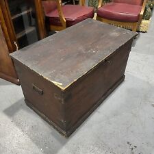 Antique chest wooden for sale  LIVERPOOL