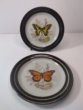 Arabia Finland Butterfly Monarch & Swallowtail Plates #1 & 5, 6.5", Scarce, Vtg. myynnissä  Leverans till Finland