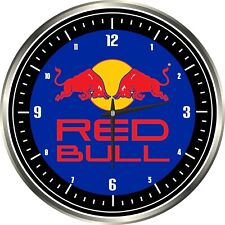 Zegar ścienny Red Bull, zegar reklamowy, nostalgiczny, dekoracja na sprzedaż  PL