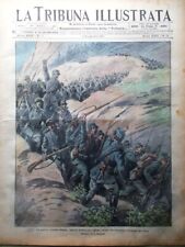 La Tribuna Illustrata 1 Agosto 1915 WW1 Alpini Carso Montecatini Dardanelli Alpe, usado segunda mano  Embacar hacia Argentina