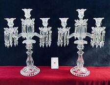 Baccarat medaillon candlestick d'occasion  Gennevilliers
