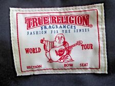 Bolsa de ombro True Religion Fragrance World Tour grande preta de náilon comprar usado  Enviando para Brazil