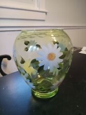 Green glass vase for sale  Lapeer