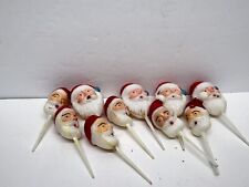 10 piezas decoraciones vintage de cupcake de plástico para pasteles de Navidad segunda mano  Embacar hacia Argentina