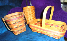 Lot longaberger baskets for sale  Pasadena