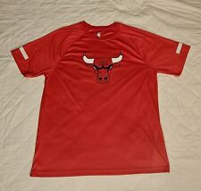 Camiseta deportiva estilo Chicago Bulls XL ligera cabeza de toro logotipo oficial de la NBA segunda mano  Embacar hacia Argentina