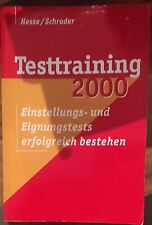 testtraining 2000 gebraucht kaufen  Mallersdorf-Pfaffenberg