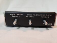 way stereo 3 switch speaker for sale  Marlton