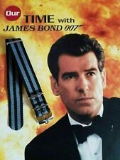 Usato, Cinturino nato 18 mm "James Bond" watch nylon strap correa buckle hebilla Omega usato  Gabicce Mare