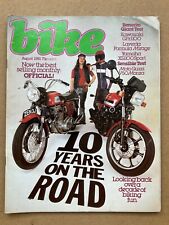 Bike magazine august for sale  COLCHESTER