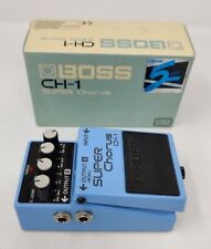 Pedal para guitarra Boss CH-1 SUPER Chorus Effects etiqueta azul  segunda mano  Embacar hacia Argentina