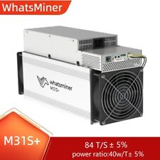 Whatsminer M31S+ 84T BTC ASIC Bitcoin Miner SHA-256 Hashrate of 84Th/s Machine, used for sale  Shipping to South Africa