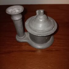 Antique pewter inkwell for sale  Avon