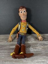 "Muñeca parlante Disney Pixar Toy Story Woody cuerda sin sombrero y nombre en bota 15", usado segunda mano  Embacar hacia Argentina